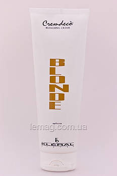 Kleral Освітлюючий крем для волосся Bleaching System Blonde Cremdeco, 250 гр