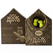 Гачки настінні Hook Squirrel Qualy (чорно-білі), фото 4