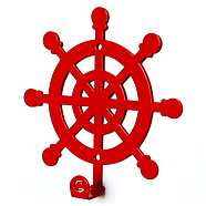 Настінний гачок для одягу Glozis Wheel, фото 2