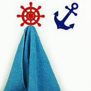 Настінний гачок для одягу Glozis Wheel, фото 4