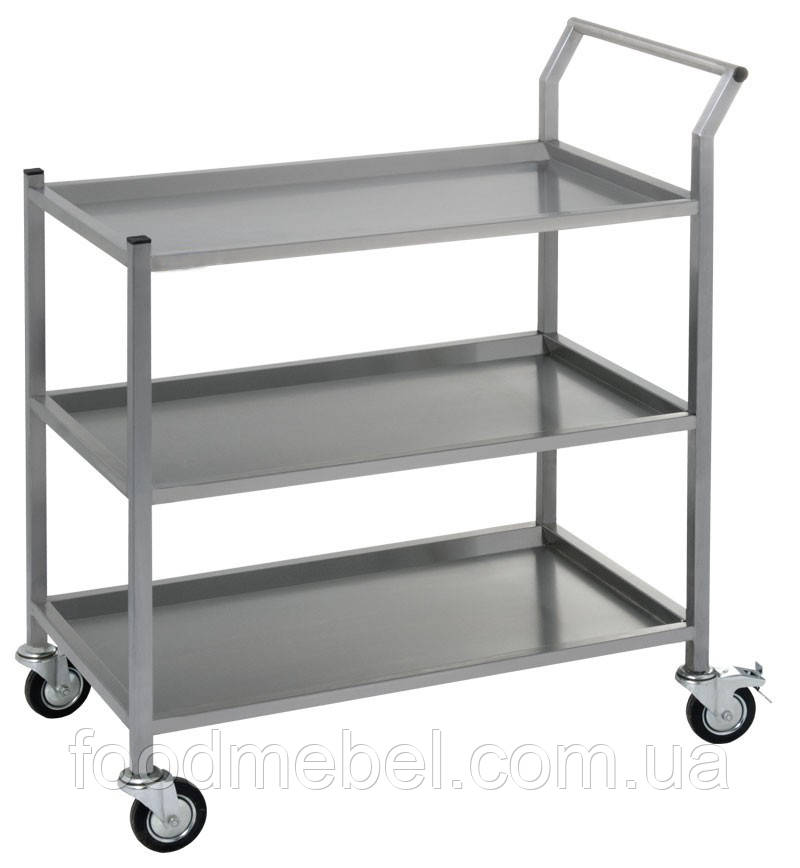 Тележка сервировочная ТС 3 трёхуровневая купить | Foodmebel