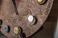 Дерев'яний настінний годинник Capsboard Watch, фото 4