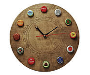 Дерев'яний настінний годинник Capsboard Watch, фото 5