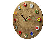 Дерев'яний настінний годинник Capsboard Watch, фото 6