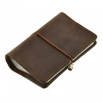 Шкіряний кард-кейс 7.0 (темно-коричневий)