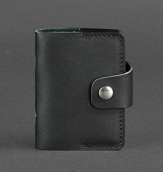 Кард-кейс книжка шкіряний 7.1 (чорний)