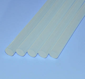 Клей до клеяркі d11mm прозорий L=300мм NAR6031