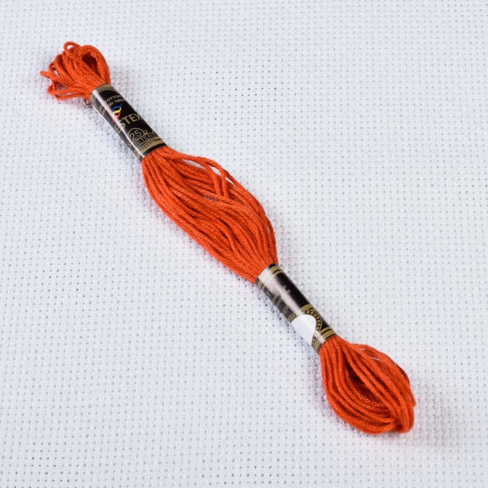 Муліне Bestex 900 8м, Оранжево-палений, темний (51200.0900)