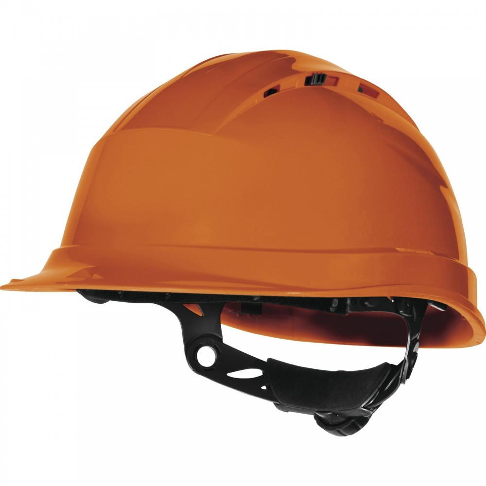 Каска захисна DELTA PLUS QUARTZ UP III цв. жовтогарячий