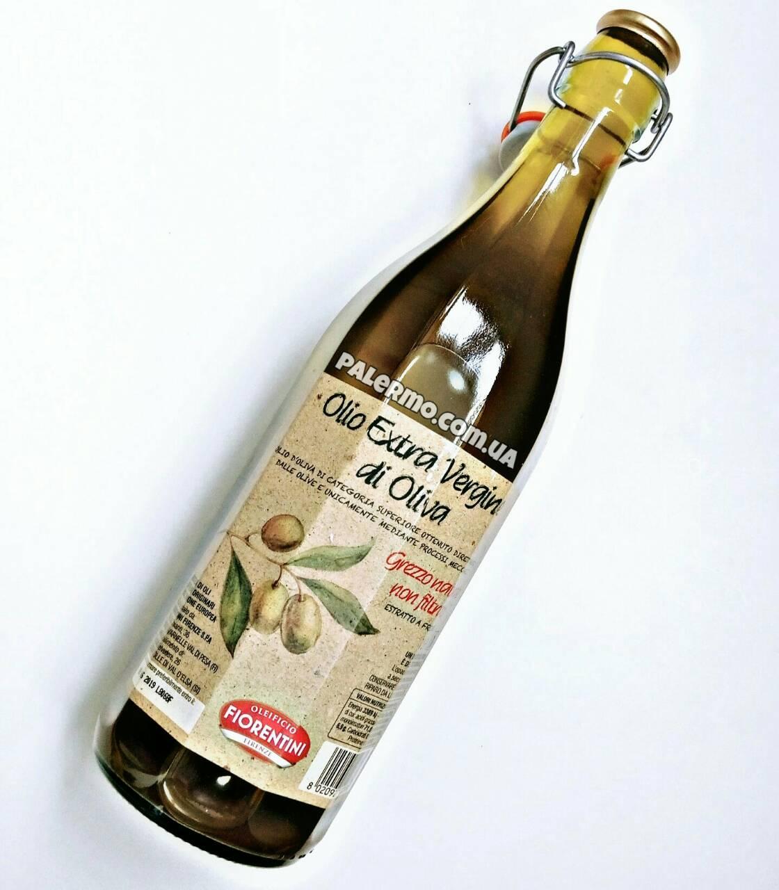 Масло оливковое Fiorentini Grezzo naturale Olio Extra Vergine di Oliva 1л