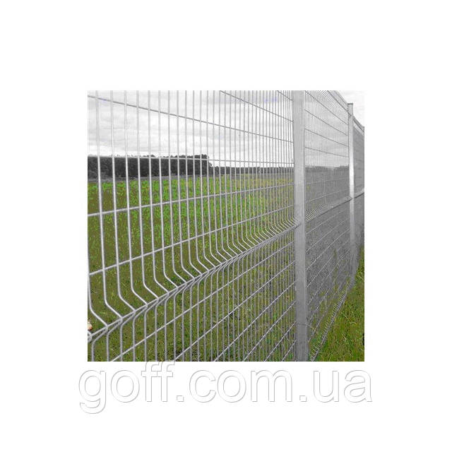 Металеві паркани - секція 1,26х2,5м ф3+4мм