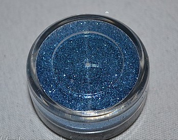 Пісок для дизайну нігтів Синій., фото 1