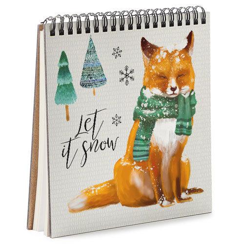 Скетчбук Let it snow 17x18 см (BDK_19NG005)