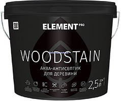 Антисептик просочення декоративне ELEMENT Aqua Antiseptik палісандр 2.5 л.