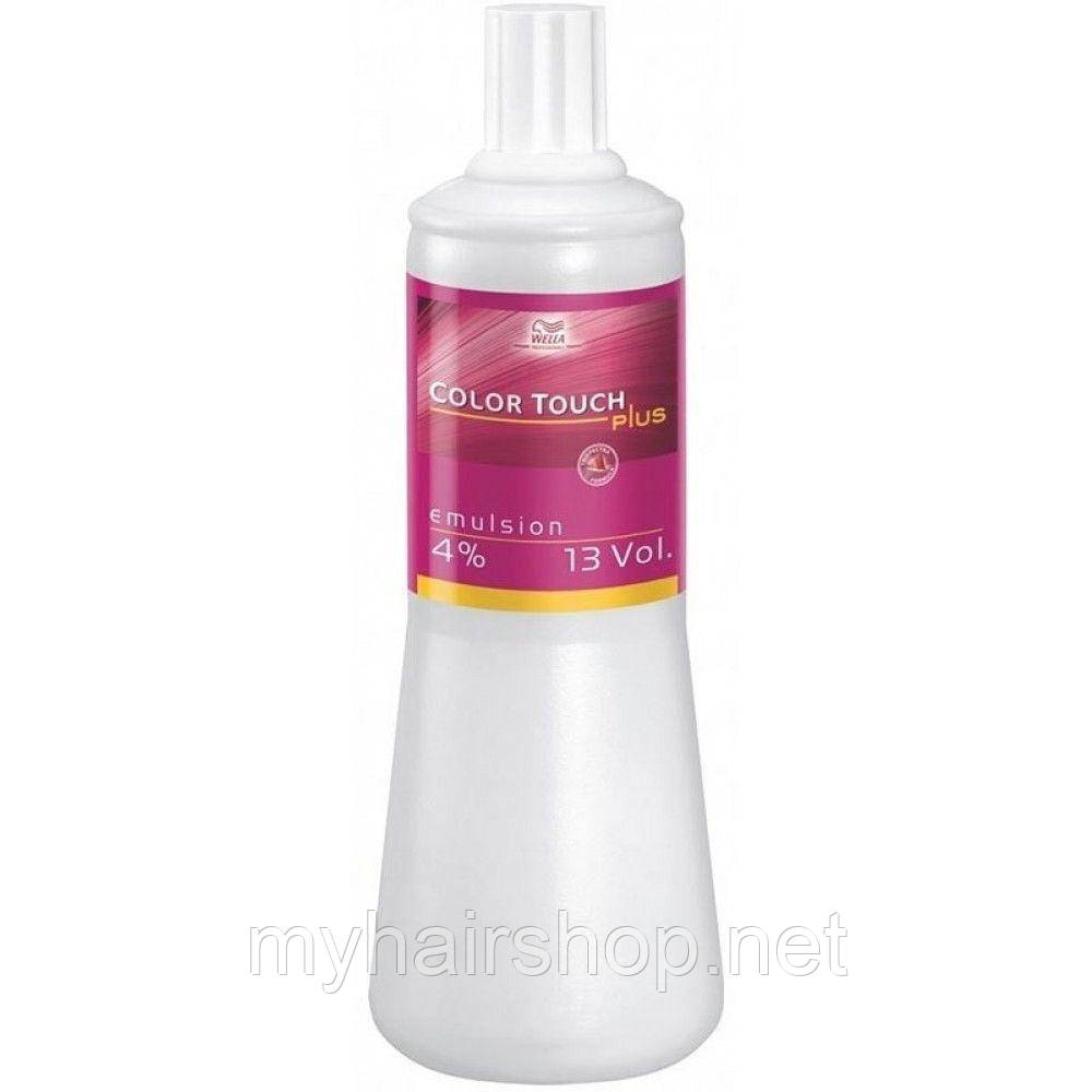 Окисник 4% плюс WELLA Color Touch Emulsion Plus 4% 1000 мл