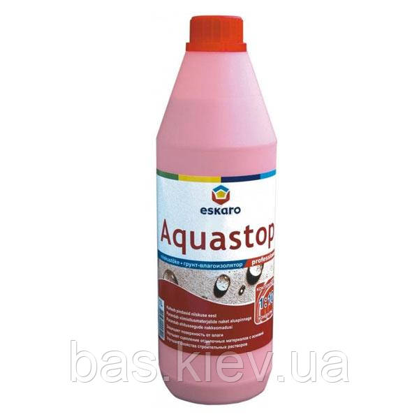 Eskaro Aquastop Prof Грунтівка концентрат аквастоп, 1 л