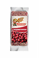 Сушеные продукты Харчі Батончик овсяный с клюквой