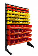 Стелажі для складу (метизи) 1800 мм (63 ящики середнього розміру та 30 ящиків великих розмірів)