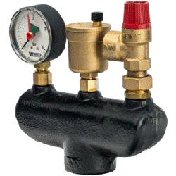 Група безпеки котла Watts KSG 30 чугун, до 50 кВт