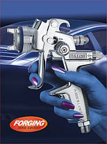 Професійний фарбопульт LVMP верх.пласт.бачок 600мл, 1,7 мм ITALCO H-3003A-1.7 LM, фото 3