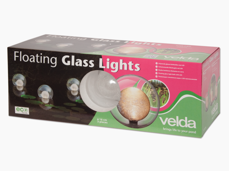 Floating Glass Lights комплект плавальних куль Velda