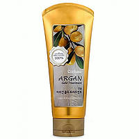 Зволожуюча маска для блиску волосся з аргановою олією Welcos Confume Argan Gold Treatment 200 мл