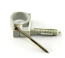 Обойма для труб з ударним шурупом 18-20мм