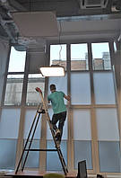 Текстильное оформление офисного помещения АШАН 13