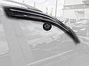 Дефлектори вікон ( вітровики ) накладні клеючі Hyundai i30 2007-2012 HB, фото 2