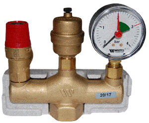 Група безпеки котла Watts KSG-MS до 50 кВт