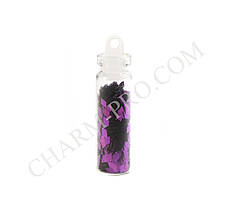 Блискітки ромб Mileo темно-фіолетові