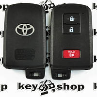 Оригинальный смарт ключ для Toyota (Тойота) 2+1 кнопка с H-chip, 1P:88, 315MHz