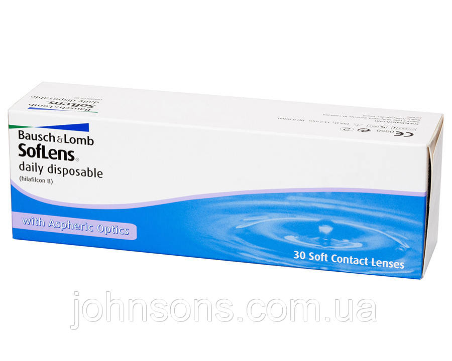 SofLens Daily Disposable 1уп (30шт) |Одноденні контактні лінзи, фото 1