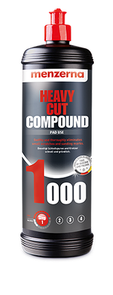 Полірувальна абразивна паста під поролоновий коло - Menzerna Heavy Cut Compound 1000 1 л. (81318.41.00), фото 1
