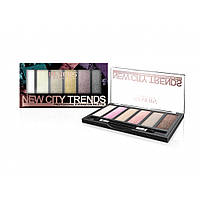 Тени для век Revers NEW CITY TRENDS PROFESSIONAL EYESHADOW PALETTE 2 шт за 100 грн