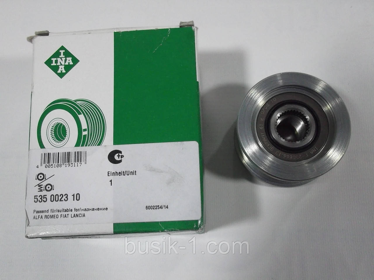 Шкив генератора Fiat Doblo 1,9 JTD EVR55877