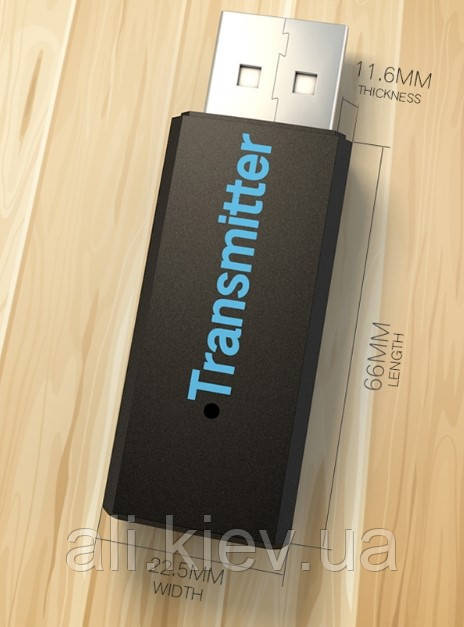 Bluetooth передавач 3,0 +EDR, модуль блютус Android, ios, Airpods, фото 1