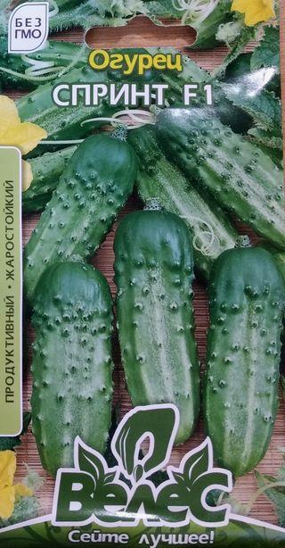 Насіння огірка Спринт F1 0,5 г ТМ ВЕЛЕС