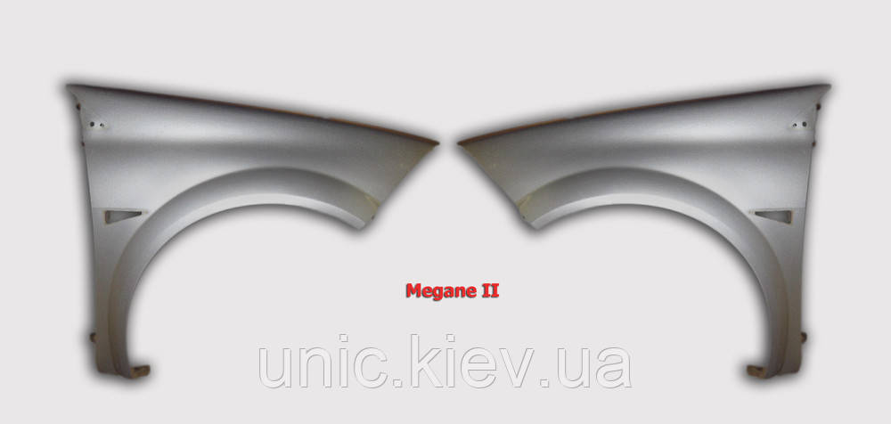 Крило переднє ліве / праве Рено Меган 2 б/в (8200495402, 77001473702, 77001473703)