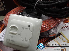 Двожильний нагрівальний кабель тепла підлога Fenix 1.8 м. кв ( Акц. ціна комплекту з регулятором)