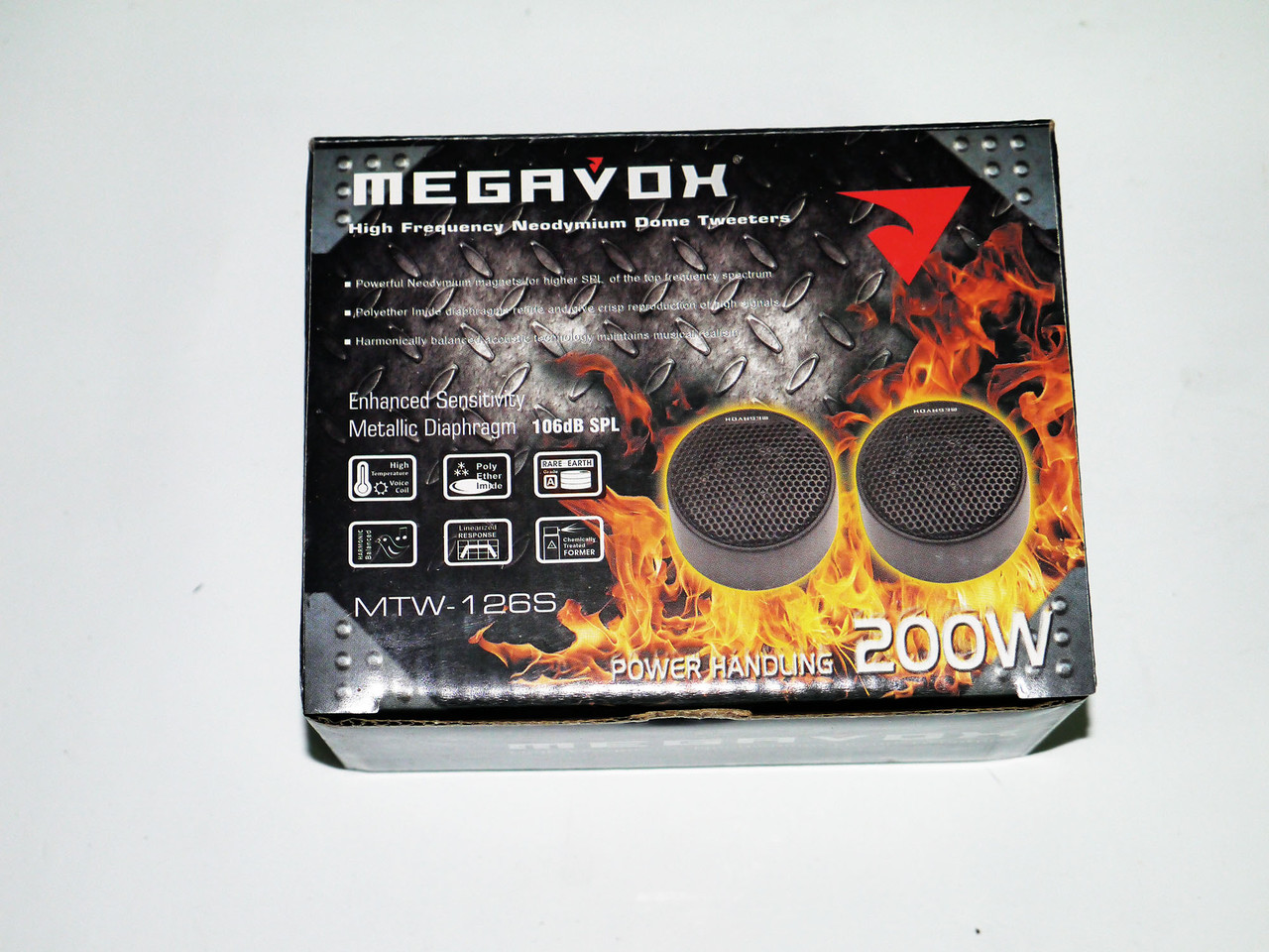 Megavox MTW-126S твитеры (пищалки) 200W - фото 1 - id-p67922525