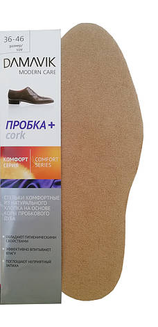 Устілка Натуральна бавовна на основі коркового дуба Дамавик (Damavik), фото 1