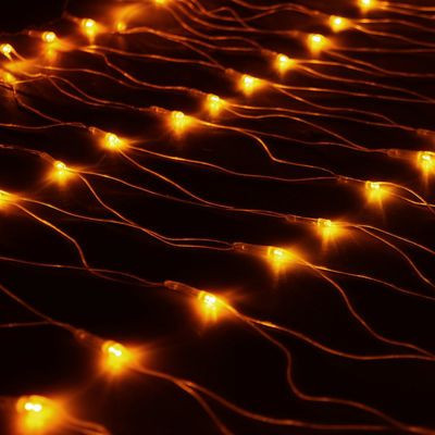 Гірлянда Сітка світлодіодна 1,5х1,2 м, колір: теплий білий 120 LED