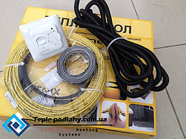 Нагрівальний кабель Ін-Терм Чехія готовий до монтажу (комплекс із терморегулятором) 5.3 м кв
