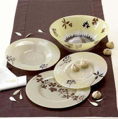 Столовий сервіз 19 предметів LUMINARC HEVEA BEIGE N4653