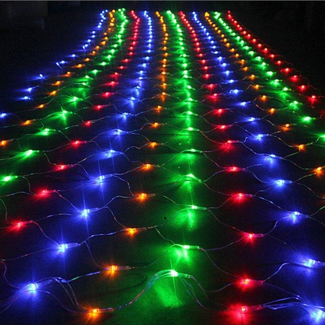 Гірлянда Сітка світлодіодна 5х1 м, різнокольорова 480  LED