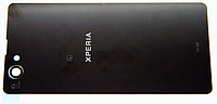 Задняя крышка для Sony D5503 Xperia Z1 Compact mini, черная, оригинал
