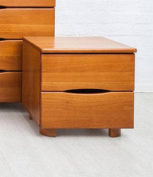 Тумбочка приліжкова Марія (горіх світлий)