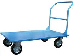 Візок платформовий 500 (литі колеса), вантажний візок, складаний візок