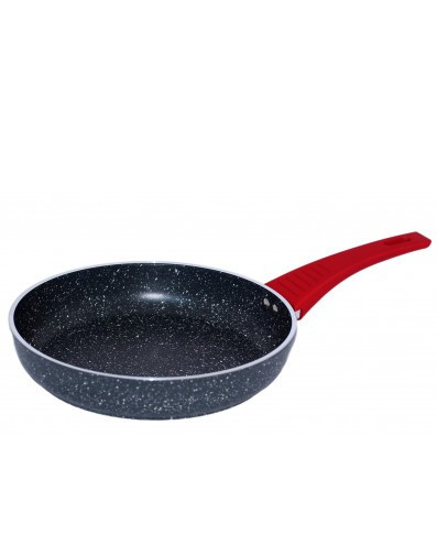 Сковорода Maestro Red червона ручка d24 см алюміній з гранітним покриттям (1214-24Red MR)